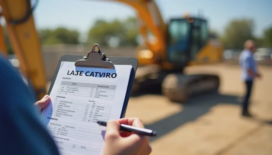 The 15-Point Used Excavator Inspection Checklist