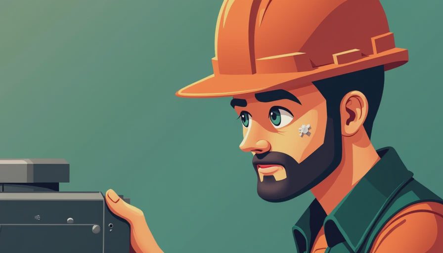 Visual context for heavy machinery mechanic