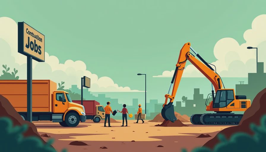 Visual context for heavy equipment operator vacancy