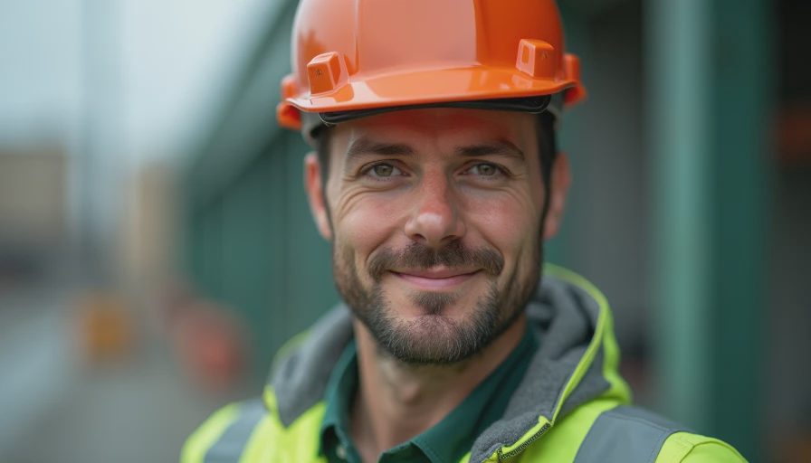 Illustration for construction hard hat