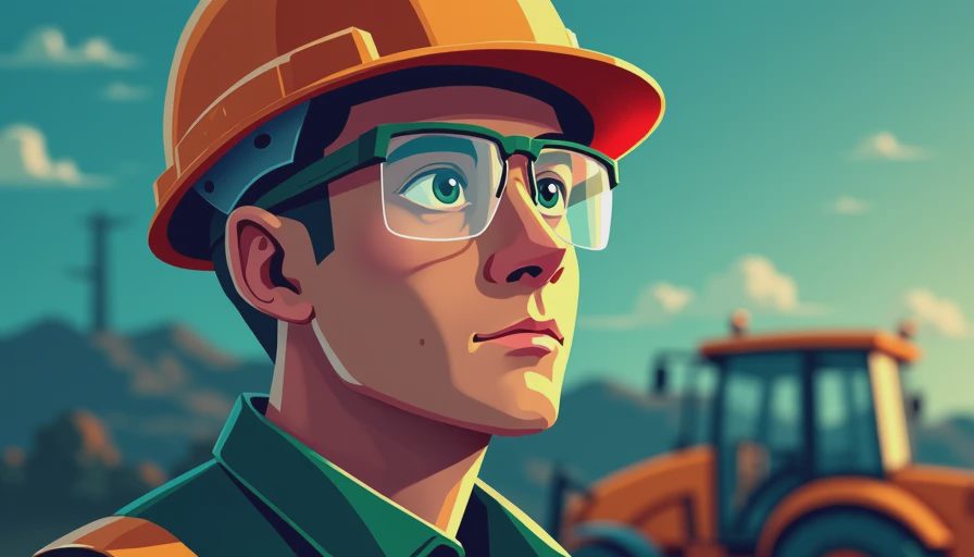 Visual context for heavy equipment tech