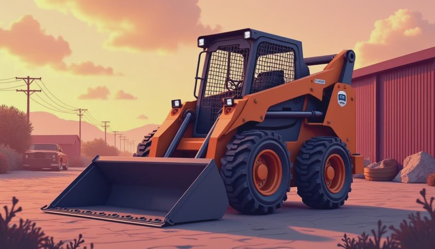 Visual context for asv skid steer