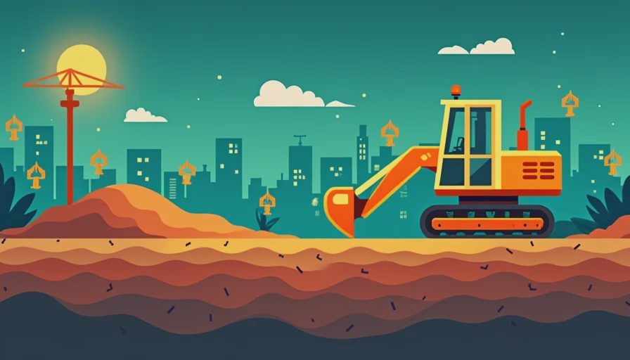 Visual context for komatsu mini excavator