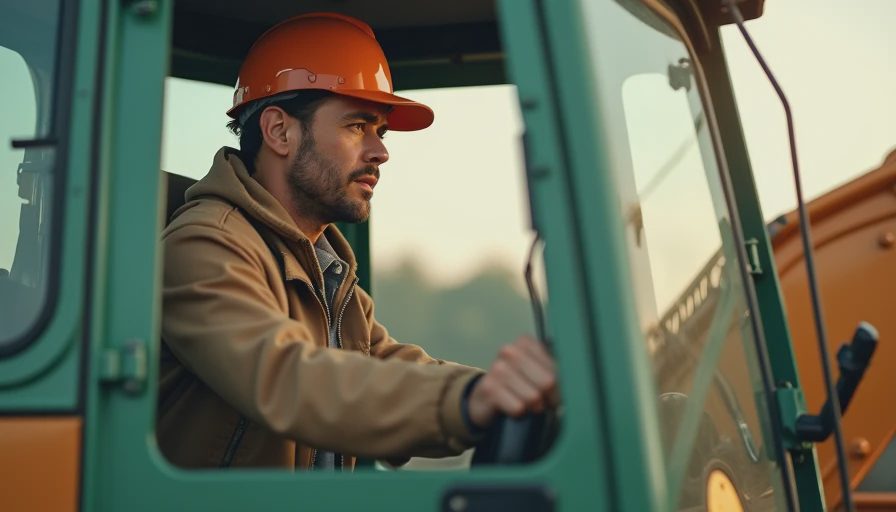 Illustration for what do heavy equipment operators do