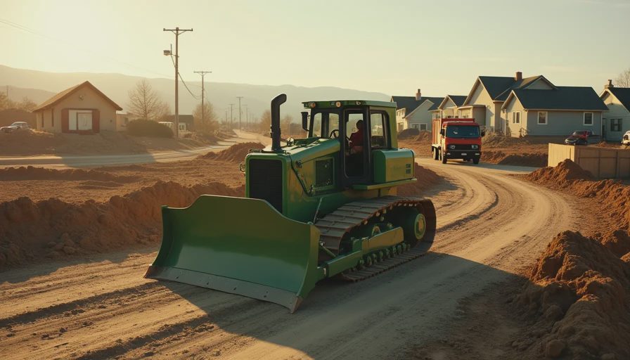 Illustration for john deere 1010 dozer