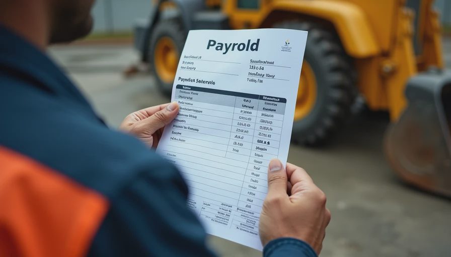 Illustration for equipment operator wages