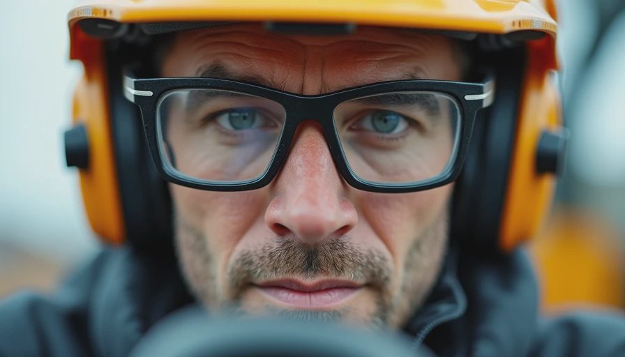 Visual context for heavy equipment operator school