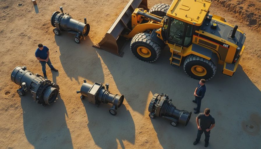 Illustration for bulldozer transmission repair skills training hydrostatic vs mechanical